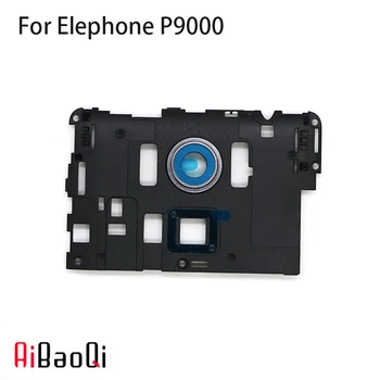 AiBaoQi Jaunu Oriģinālo Aizmugurējo Rāmi Apvalks Gadījumā Kamera Stikla Objektīvs Elephone P9000 MT6755 Tālruni
