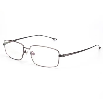Opeco Vīriešu Tīra Titāna Brilles Rāmis RX iespēja Brilles Pilna Loka Viegls Svars, Tuvredzība, Optisko Briļļu #6634