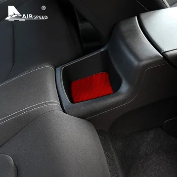 ĀTRUMS par Chevrolet Camaro 2016 2017 2018 2019 Piederumi Camaro Uzlīme Oglekļa Šķiedras Auto Aizmugurējā Sēdekļa Glabāšanas Kaste Paklāja Apdare