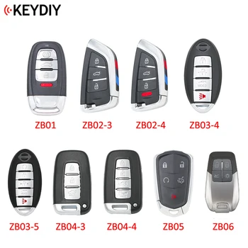 KEYDIY Universālais Smart Key ZB02-3 ZB03 ZB04 ZB05 ZB06 ZB01 par KD-X2 KD900 Mini KD Auto Taustiņu Tālvadības uzņemt Vairāk nekā 2000 Modeļus