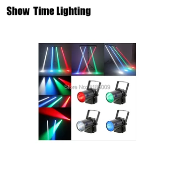 Rādīt Laiku Mini LED PinSpot apgaismojums/LED Gaismu vietas Led par Skatuves efektu krāsu gaismas DJ KTV Puse Disco kāzu visu zvaigžņu debesīs