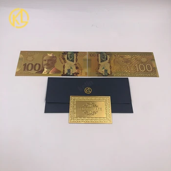 10pcs/daudz Valūta Banque Du Canada Suvenīru Banknotes Kanādā 100 Dolāru Izsmalcinātu Kanādas Suvenīru Kolekcija