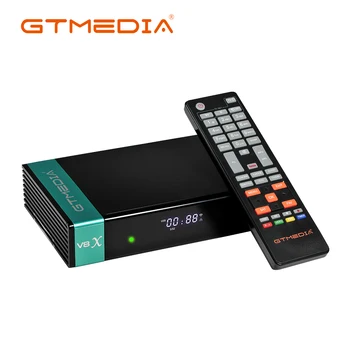 Labākais DVB-S2 GTmedia V8X H. 265 dekoders Pats kā GTmedia V8 Nova 1080P V8 godu uzlabot freesat V9 Super nr. app iekļauts
