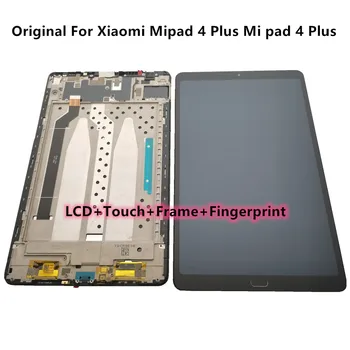 Par Xiaomi Mipad 4 Plus Mi pad, 4 Plus Mipad4 Plus LCD +Touch Screen Digitizer Montāža Xiaomi Mi Pad, 4 Plus+Rāmis