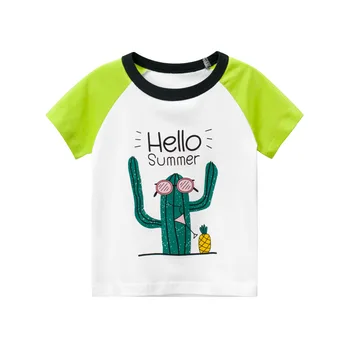 Bērnu T-krekls Meitenēm Kokvilnas Tee Dzīvnieku Print Meitene T Krekls Topi Cartoon Kids t apģērbs Apģērbs Vasarā Jaunu Ierodas 2020