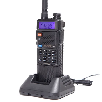Baofeng UV-5R 8W 3800mAh Spēcīgs walkie talkie, divvirzienu Radio 8Watts liela Jauda, cb rācija 10km lielos attālumos UV5R Medības