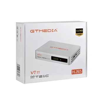 GTMEDIA V7 TT DVB-T2, DVB-S TV Uztvērējs Ciparu Combo, Wifi Uztvērējs bezmaksas H. 265 Atbalsta FULL HD 1080P ar Antenu Usb TV Kastē