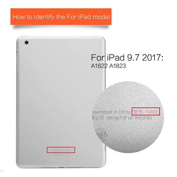 1gb Brand New iPad 9.7 2017 Versija 5th Gen Touch Screen Digitizer Priekšējā Stikla Paneli A1822 A1823 Remonts Rezerves Daļas