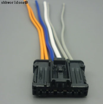 Shhworldsea 6 pin auto elektrisko savienotāju Pievienojiet 988211061 kabeli, Josta Stiepļu savienotājiem 98821-1061 par Molex HD2MX1.2FB-02 HDC6