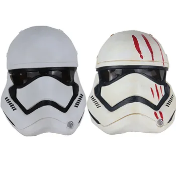 Star Wars Pieaugums Skywalker lateksa masku Halloween Kostīms Puse ķivere Stormtrooper Cosplay aksesuārus