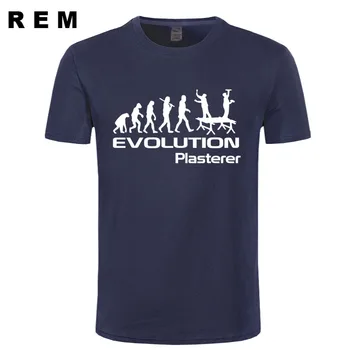 Smieklīgi Attīstība Apmetējs Darba Darba Tshirt Vīriešu Vasaras Modes Vēstuli, T Kreklu, Kokvilnas Gadījuma T-Krekls