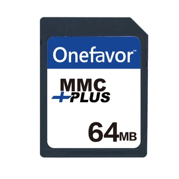 Jaunākās MMC Karte 32MB 64MB 128MB, 256MB 512 MB 1 GB onefavor Multivides Kartes 13PINS
