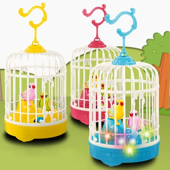 Bērniem Simulācijas Putnu Būris Rotaļlietas Agrīnās Izglītības Skaņas Un Gaismas Stāstu Mašīna, Rotaļlietas, Bērnu Mūzikas Rotaļlietas, Rotaļu Tālruni