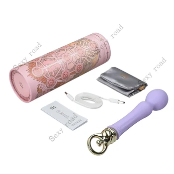 ZALO Uzticību silikona G-spot vibrators sieviešu vibrators pāris seksuālo baudu apkures wand massager sievietei klitora stimulators
