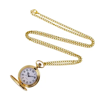 Klasiskās reloj Lielu two-Faced Zelta Modes Kabatas Pulksteņu Tiesa Stila Kabatas pulkstenis Lady Kulons, Kaklarota, Kvarca Kabatas Pulksteņu часы