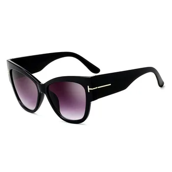 DJXFZLO 2019 jaunu modes Saulesbrilles Sieviešu Zīmola Dizainere Klasiskās Modes Sexy Dāmas Slīpums Saules Brilles Oculos De Sol UV400