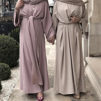 Sieviešu Dubaija Musulmaņu Modes Eid Mubarak Karftan Kleita, Hijab Cieta Vairākas Stila Mežģīņu Garās Drānās Islāma Apģērba Abaya kleitas