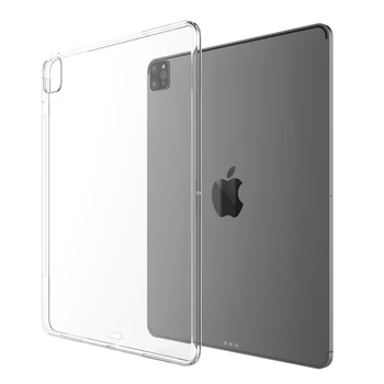 Skaidra Lieta iPad Pro 11 2020. Gadam A2228 A2068 A2230 A2231 Mīksta Silikona TPU Triecienizturīgs Vāks Priekš Apple iPad Pro 11 collu 2020. gadam Būtiska