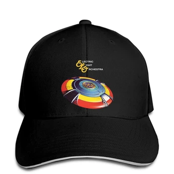 Jaunu ELO Electric Light Orchestra Logo Balts Melns Vīriešu Vīriešu Beisbola cepure Cepure Snapback Cap Sieviešu Cepure, kas Sasniedza augstāko līmeni
