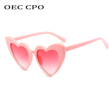 OEC CPO Vintage Sirds Saulesbrilles Sieviešu Modes Mazs Rāmis, Saules Brilles Sieviešu Retro Toņos Briļļu Sieviešu Brilles UV400 O654