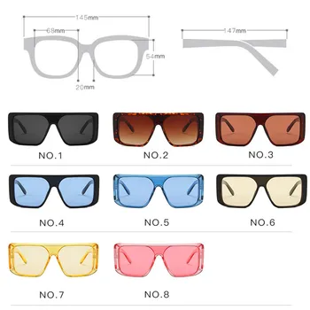 LeonLion Lielgabarīta Saulesbrilles Vīriešiem Ir 2021. Kvadrātveida Saules Brilles Par Vīriešiem/Sievietēm, Vintage Brilles Vīriešiem Luksusa Oculos De Sol Feminino