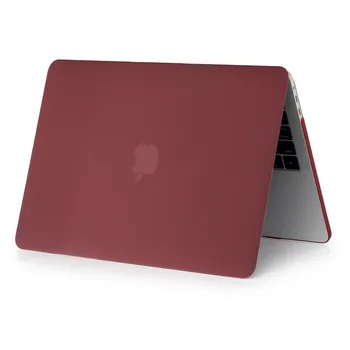Modes matēta matēts laptop case for Apple macbook 11 12 13 15 collu Gaisa Pro Retina pārsegs soma &2016. gadam jaunu modeli A1706/A1707/A1708