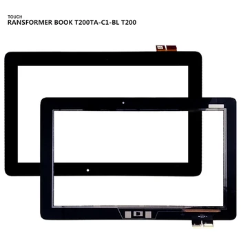 Par Asus Transformer Book T200TA-C1-BL T200 Touch Screen Digitizer Stikla Panelis Sensoru Bezmaksas Rīki